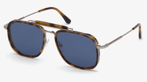Tom Ford Huck Pilot Blue Lenses With Tortoiseshell - Tom Ford Ft 0665, HD Png Download, Transparent PNG