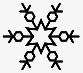 Snowflake Logo Outline - Copo De Nieve Contorno, HD Png Download, Transparent PNG