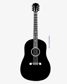 Acoustic Guitar Clipart Easy Acoustic Guitar Clipart - Acoustic Guitar Vector Png, Transparent Png, Transparent PNG