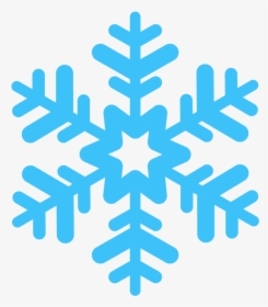 Snowflake Vector Clipart , Png Download - Simple Snowflake Transparent Background, Png Download, Transparent PNG