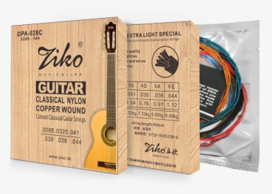 Color Nylon Guitar String Color Silly String Classical - Box, HD Png Download, Transparent PNG