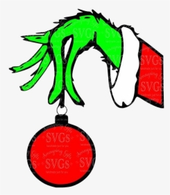 Christmas Ornament Image Result For Grinch Hand Holding - Grinch Days Till Christmas Svg, HD Png Download, Transparent PNG