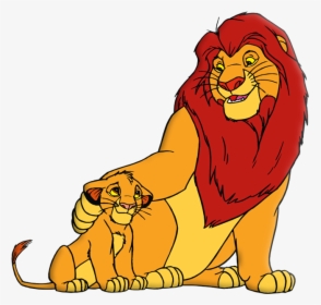 Lion And Cub Clipart, HD Png Download, Transparent PNG