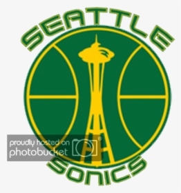Seattle Sonics Logo Transparent - Seattle Supersonics, HD Png Download, Transparent PNG