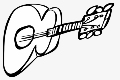 Guitar, Instrument, Music, Rock, Acoustic, Sound - Guitar Clip Art, HD Png Download, Transparent PNG