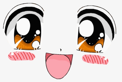 Cartoon,nose,flightless Bird,bird,penguin,clip Art,logo - Happy Anime Face Png, Transparent Png, Transparent PNG
