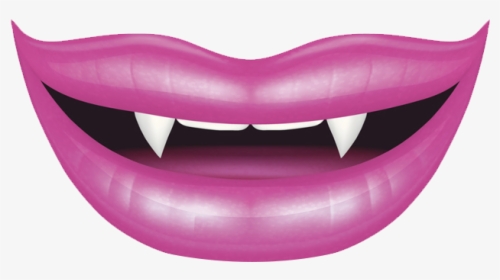Lip Vampire Smile Illustration - Tongue, HD Png Download, Transparent PNG