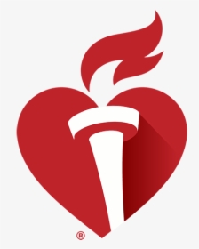 American Heart Association Logo Transparent, HD Png Download, Transparent PNG