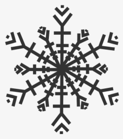 Grey Snowflake Svg Clip Arts - Snowflake Sign, HD Png Download, Transparent PNG