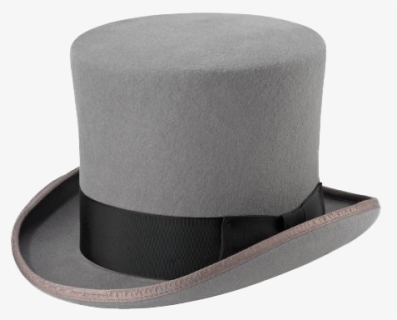 Grey Top Hat Png , Transparent Cartoons - Grey Top Hat Png, Png Download, Transparent PNG