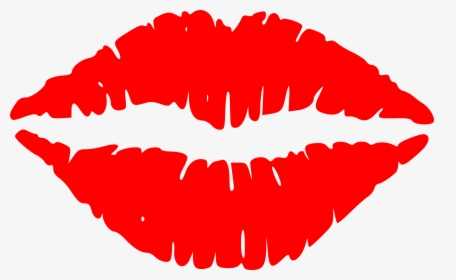 Lips Transparent Png - Red Lips Clip Art, Png Download, Transparent PNG