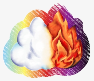 Cloudy Day, Fiery Night - Cloud By Day Fire By Night Clip Art, HD Png Download, Transparent PNG