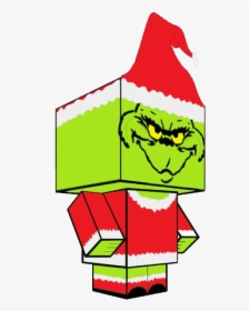 Grinch Clipart Unique 172 Best The Grinch Images Charte - Grinch Paper Toy Template, HD Png Download, Transparent PNG