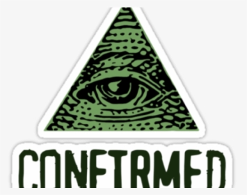 Illuminati Triangle Cliparts - Illuminati Sticker, HD Png Download, Transparent PNG