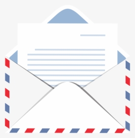 Envelope With Letter Transparent Png Clip Art Image, Png Download, Transparent PNG