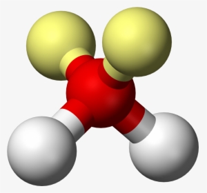 Water With Lone Pairs 3d Balls - Electron Pair Repulsion Animation, HD Png Download, Transparent PNG