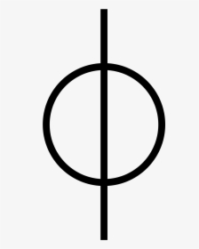 Symbol University Of Toronto Students - Circle With Vertical Line Through, HD Png Download, Transparent PNG
