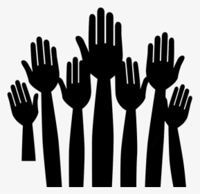 Worship Png Transparent Images - Hands In The Air Drawing, Png Download, Transparent PNG