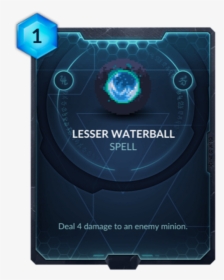 Lesser Waterball - Eight Gates Duelyst, HD Png Download, Transparent PNG