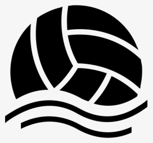 Water Volleyball Sportive Symbol Of Floating Ball - Volleyball Vector Png, Transparent Png, Transparent PNG