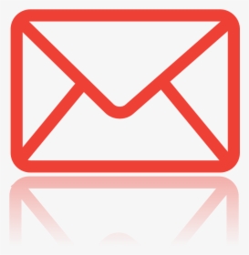 Message Clipart Mail Symbol - Transparent Background Red Email Icon, HD Png Download, Transparent PNG