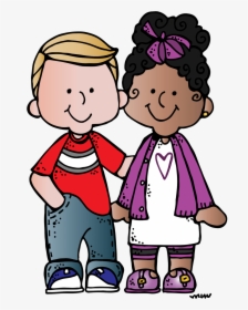 Download Melonheadz Clipart Boy And Girl - Boy And Girl Friends Clipart, HD Png Download, Transparent PNG