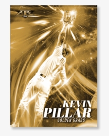 Kevin Pillar 2017 Topps Fire Golden Gloves Poster - Poster, HD Png Download, Transparent PNG