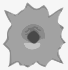 Bullet Hole Png Transparency - Bullet Hole Clip Art, Transparent Png, Transparent PNG