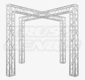 10-foot Crossover Truss Trade Show Booth - Lighting Stage Truss Designs, HD Png Download, Transparent PNG