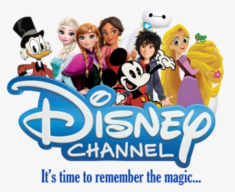 Disney Channel Logo With New Characters - Disney Channel New, HD Png Download, Transparent PNG