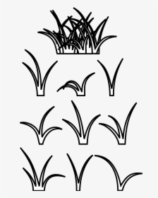 Line Drawing At Getdrawings - Patches Of Grass Drawing, HD Png Download, Transparent PNG