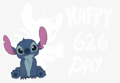 Stitch And Happy Stitch Day Image - Stitch With White Background, HD Png Download, Transparent PNG