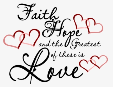 Faith Hope Love Clipart, HD Png Download, Transparent PNG