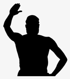 Transparent Hands Raised In Worship Clipart - Winston Churchill Silhouette, HD Png Download, Transparent PNG