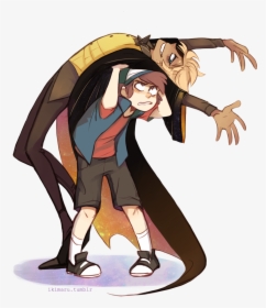 Human Bill Cipher And Dipper, HD Png Download, Transparent PNG
