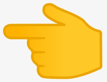 Index Finger Emoji Clip Art Computer Icons - Left Pointing Finger Emoji, HD Png Download, Transparent PNG
