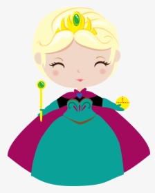 Collection Of Free Alone Drawing Frozen Download On - Princesas Disney Cute Png, Transparent Png, Transparent PNG