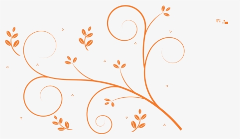 Floral Design Clip Art - Leaf Swirl Png, Transparent Png, Transparent PNG
