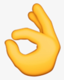 Thumb Clipart Emoji - Finger Emoji, HD Png Download, Transparent PNG
