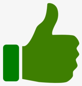 Thumb Signal Computer Icons Emoji Clip Art - Green Thumbs Up Clipart, HD Png Download, Transparent PNG