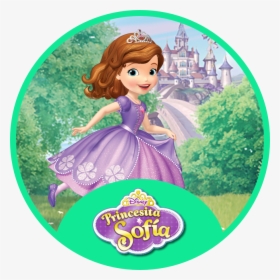 Transparent Princesa Sofia Png - Running Sofia The First, Png Download, Transparent PNG