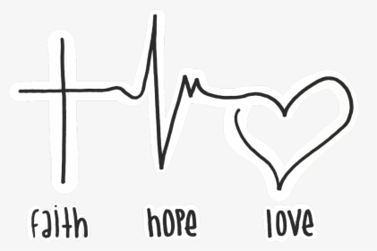 #faith #hope #love #freetoedit - Heart, HD Png Download, Transparent PNG