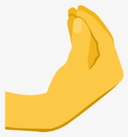 Yellow - Italian Hand Meme Emoji, HD Png Download, Transparent PNG
