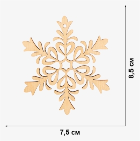Pattern Silhouette Snowflake Free Png Hq Clipart - Motif, Transparent Png, Transparent PNG