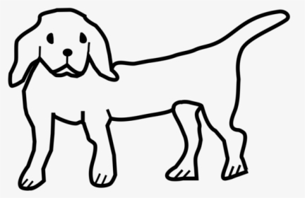 Line Art,carnivore,animal Figure - Dog Catches Something, HD Png Download, Transparent PNG