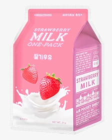 Pieu Strawberry Milk One Pack, HD Png Download, Transparent PNG