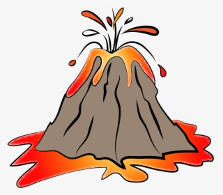 Volcano Png - Transparent Background Volcano Clipart, Png Download, Transparent PNG