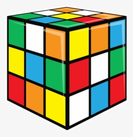 80 S Clipart - 80's Rubix Cube Clipart, HD Png Download, Transparent PNG