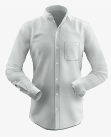 White French Twill Shirt - Women White Dress Shirt Png, Transparent Png, Transparent PNG