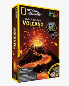 National Geographic Build Your Own Volcano , Png Download - Nat Geo Volcano Kit, Transparent Png, Transparent PNG